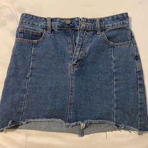Jean skirt